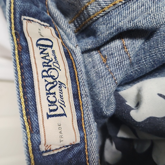 Lucky Brand Jeans Wide Leg Worn Size 30 - Picture 14 of 16